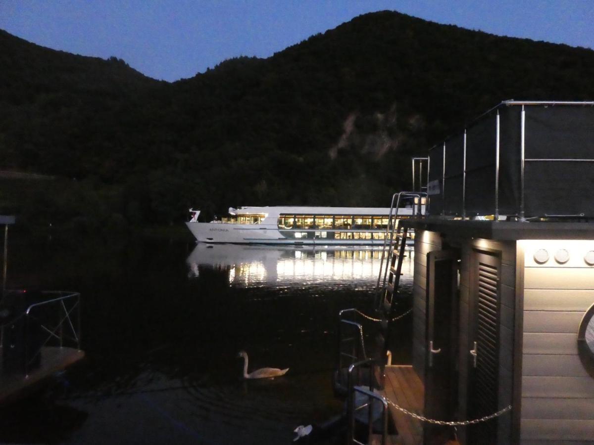 Hausboot Moselrose In Poelich Hotell Polich Eksteriør bilde